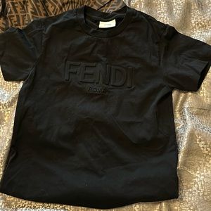 Excellent condition Fendi Shirt. Kids. Raised Fendi logo